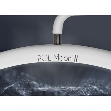 Profesionali makiažo ir blakstienų lempa kosmetologams bei grožio salonams POL MOON II, baltos spalvos 6 Profesionali makiažo ir blakstienų lempa kosmetologams bei grožio salonams POL MOON II, baltos spalvos 6