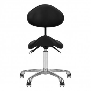 GIOVANNI CLASSIC 1004 profesionali meistro kėdė-balnas kosmetologams, juodos spalvos 6 GIOVANNI CLASSIC 1004 profesionali meistro kėdė-balnas kosmetologams, juodos spalvos 6