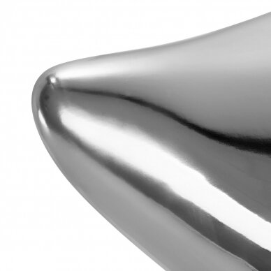 Profesionali meistro kėdutė kosmetologams bei grožio salonams FINE SILVER ROLL SPEED, chromo spalvos 4 Profesionali meistro kėdutė kosmetologams bei grožio salonams FINE SILVER ROLL SPEED, chromo spalvos 4