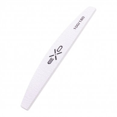 EXO PROFESSIONAL profesionali nagų dildė 100/180 gritų, 1 vnt. SAFE PACK 1 EXO PROFESSIONAL profesionali nagų dildė 100/180 gritų, 1 vnt. SAFE PACK 1