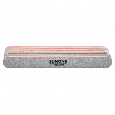 Profesionali SUNONE nagų dildė, 180/240 gritų (10 vnt.) 1 Profesionali SUNONE nagų dildė, 180/240 gritų (10 vnt.) 1