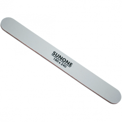 Profesionali SUNONE nagų dildė, 180/240 gritų, baltos spalvos (10 vnt.) Profesionali SUNONE nagų dildė, 180/240 gritų, baltos spalvos (10 vnt.)