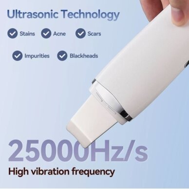 Profesionali ultragarso mentelė kosmetologams ION (25.000 Khz) 1 Profesionali ultragarso mentelė kosmetologams ION (25.000 Khz) 1