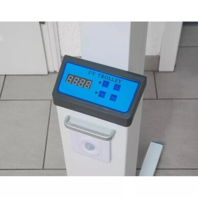 Profesionali UV-C lempa patalpoms ir paviršiams dezinfekuoti su ratukais GOOD CONNECTIONS UVC-0001, 60 W 1 Profesionali UV-C lempa patalpoms ir paviršiams dezinfekuoti su ratukais GOOD CONNECTIONS UVC-0001, 60 W 1