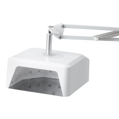Profesionali UV/LED lempa pedikiūrui GLOW 112 su stovu, 48 W 3 Profesionali UV/LED lempa pedikiūrui GLOW 112 su stovu, 48 W 3