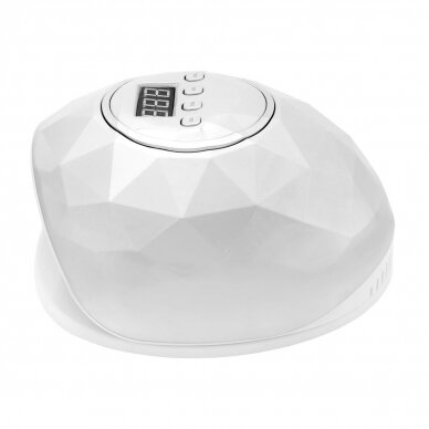 Profesionali UV/LED manikiūro ir pedikiūro lempa SHINY 86W, sidabrinio perlamutro spalvos 4 Profesionali UV/LED manikiūro ir pedikiūro lempa SHINY 86W, sidabrinio perlamutro spalvos 4