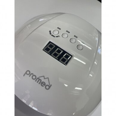 Profesionali UV/LED manikiūro lempa PROMED UVL-54 (48W), baltos spalvos 1 Profesionali UV/LED manikiūro lempa PROMED UVL-54 (48W), baltos spalvos 1