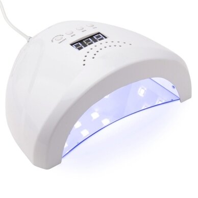 Profesionali UV/LED nagų lempa manikiūrui 1S 48w, baltos spalvos 3