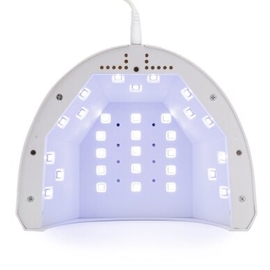 Profesionali UV/LED nagų lempa manikiūrui 1S 48w, baltos spalvos 1