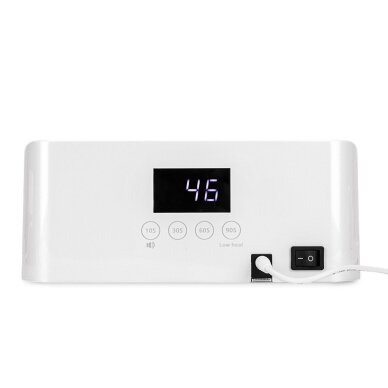Profesionali UV/LED nagų lempa manikiūrui ir pedikiūrui V10, baltos spalvos 8 Profesionali UV/LED nagų lempa manikiūrui ir pedikiūrui V10, baltos spalvos 8