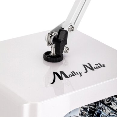 Profesionali UV/LED nagų lempa manikiūrui ir pedikiūrui V10, baltos spalvos (belaidė) 5 Profesionali UV/LED nagų lempa manikiūrui ir pedikiūrui V10, baltos spalvos (belaidė) 5