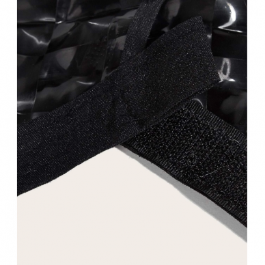 Profesionalus apsiaustas kirpyklos procedūroms WATERPROOF BLACK 1 Profesionalus apsiaustas kirpyklos procedūroms WATERPROOF BLACK 1