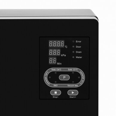 Profesionalus autoklavas įrankių sterilizacijai LAFOMED STANDARD LINE LFSS08AA LED su spausdintuvu (medicininė klasė), 12 Ltr 3 Profesionalus autoklavas įrankių sterilizacijai LAFOMED STANDARD LINE LFSS08AA LED su spausdintuvu (medicininė klasė), 12 Ltr 3
