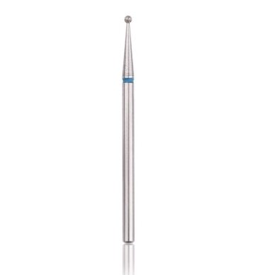 Profesionalus deimantinis frezos antgalis BALL BLUE 1,4 mm Profesionalus deimantinis frezos antgalis BALL BLUE 1,4 mm