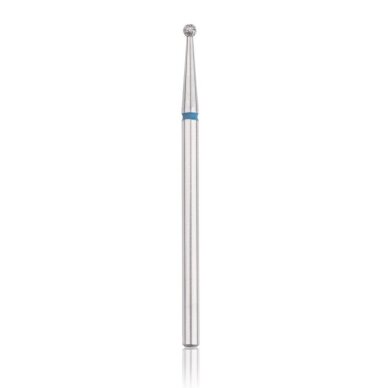 Profesionalus deimantinis frezos antgalis BALL BLUE 1,8 mm Profesionalus deimantinis frezos antgalis BALL BLUE 1,8 mm