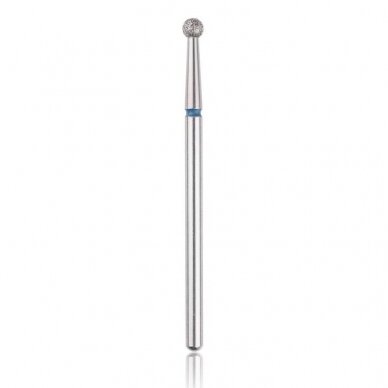 Profesionalus deimantinis frezos antgalis BALL BLUE 2,7 mm Profesionalus deimantinis frezos antgalis BALL BLUE 2,7 mm
