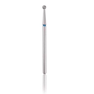 Profesionalus deimantinis frezos antgalis BALL BLUE 2,5 mm Profesionalus deimantinis frezos antgalis BALL BLUE 2,5 mm