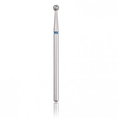 Profesionalus deimantinis frezos antgalis BALL BLUE 2,9 mm Profesionalus deimantinis frezos antgalis BALL BLUE 2,9 mm
