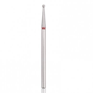 Profesionalus deimantinis frezos antgalis BALL RED 1,6 Profesionalus deimantinis frezos antgalis BALL RED 1,6