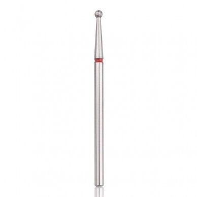 Profesionalus deimantinis frezos antgalis BALL RED 2,1 Profesionalus deimantinis frezos antgalis BALL RED 2,1
