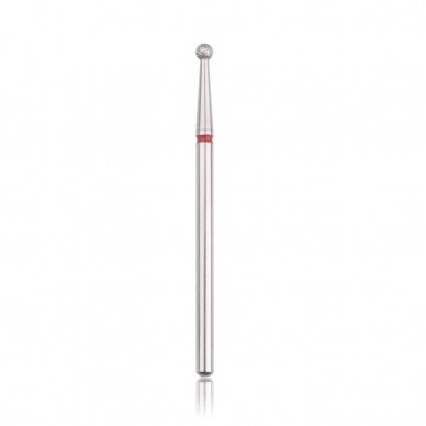 Profesionalus deimantinis frezos antgalis BALL RED 2.3 Profesionalus deimantinis frezos antgalis BALL RED 2.3