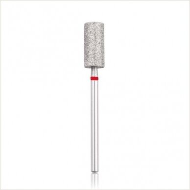 Profesionalus deimantinis frezos antgalis RED CYLINDER 6.0 Profesionalus deimantinis frezos antgalis RED CYLINDER 6.0