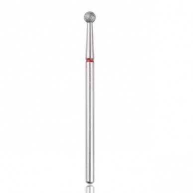 Profesionalus deimantinis frezos antgalis BALL RED 3,1 Profesionalus deimantinis frezos antgalis BALL RED 3,1