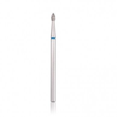 Profesionalus deimantinis frezos antgalis FLAME SMALL BLUE Profesionalus deimantinis frezos antgalis FLAME SMALL BLUE