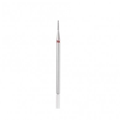 Profesionalus deimantinis frezos antgalis ROUNDED CONE RED Profesionalus deimantinis frezos antgalis ROUNDED CONE RED