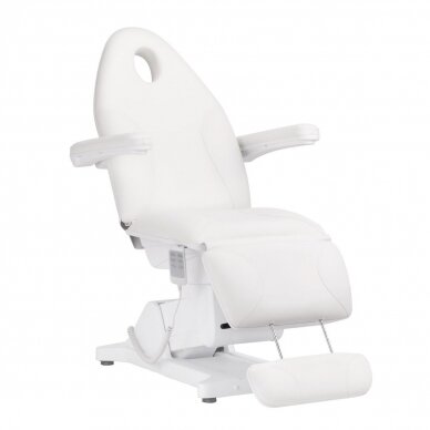 Profesionalus elektrinis gultas-lova kosmetologams SILLON BASIC, 3 variklių, baltos spalvos 2 Profesionalus elektrinis gultas-lova kosmetologams SILLON BASIC, 3 variklių, baltos spalvos 2