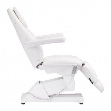 Profesionalus elektrinis gultas-lova kosmetologams SILLON BASIC, 3 variklių, baltos spalvos 3 Profesionalus elektrinis gultas-lova kosmetologams SILLON BASIC, 3 variklių, baltos spalvos 3