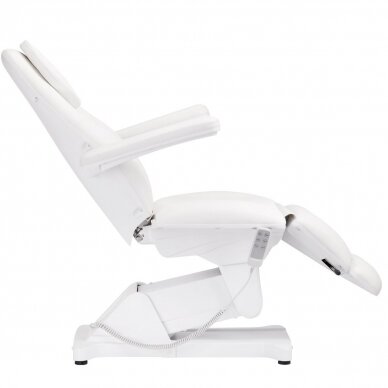 Profesionalus elektrinis gultas-lova kosmetologams SILLON BASIC, 3 variklių, baltos spalvos 4 Profesionalus elektrinis gultas-lova kosmetologams SILLON BASIC, 3 variklių, baltos spalvos 4
