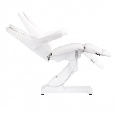 Profesionalus elektrinis gultas-lova kosmetologams SILLON BASIC, 3 variklių, baltos spalvos 6