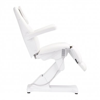 Profesionalus elektrinis gultas-lova kosmetologams SILLON BASIC, 3 variklių, baltos spalvos 7