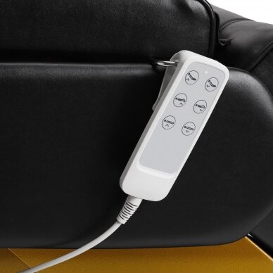 Profesionalus elektrinis kosmetologinis gultas-lova SILLON LUX GOLD 273B (3 varikliai), juodos spalvos 13 Profesionalus elektrinis kosmetologinis gultas-lova SILLON LUX GOLD 273B (3 varikliai), juodos spalvos 13
