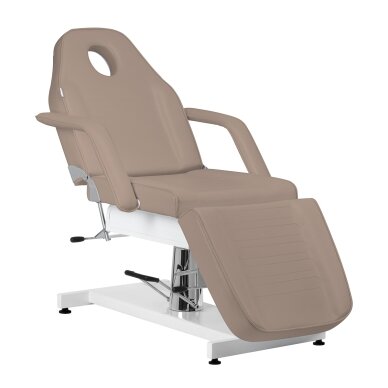 Profesionalus hidraulinis gultas-lova kosmetologams SILLON v2 210, rudos spalvos 1 Profesionalus hidraulinis gultas-lova kosmetologams SILLON v2 210, rudos spalvos 1