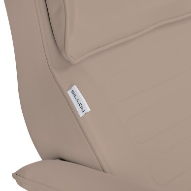 Profesionalus hidraulinis gultas-lova kosmetologams SILLON v2 210, rudos spalvos 12 Profesionalus hidraulinis gultas-lova kosmetologams SILLON v2 210, rudos spalvos 12