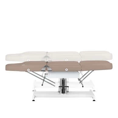 Profesionalus hidraulinis gultas-lova kosmetologams SILLON v2 210, rudos spalvos 7 Profesionalus hidraulinis gultas-lova kosmetologams SILLON v2 210, rudos spalvos 7