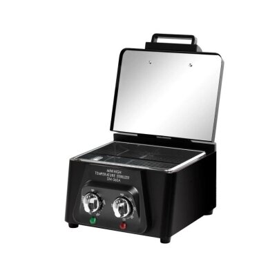 Profesionalus karšto oro sterilizatorius higienos pasui SM-360A, juodos spalvos 1 Profesionalus karšto oro sterilizatorius higienos pasui SM-360A, juodos spalvos 1