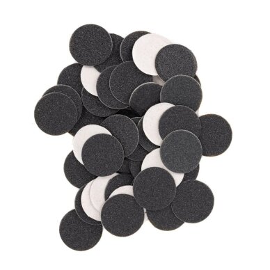 Profesionalūs keičiami PODO diskeliai 15 mm (240 gritų), 50 vnt. 1 Profesionalūs keičiami PODO diskeliai 15 mm (240 gritų), 50 vnt. 1