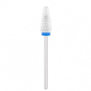 EXO PROFESSIONAL profesionalus keramikinis frezos antgalis manikiūrui EXO kūgis 6,5 mm bl EXO PROFESSIONAL profesionalus keramikinis frezos antgalis manikiūrui EXO kūgis 6,5 mm bl