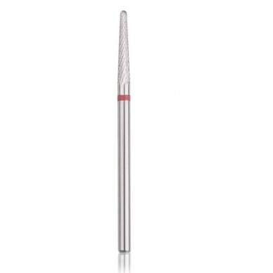 Profesionalus kietmetalio frezos antgalis CONE RED Profesionalus kietmetalio frezos antgalis CONE RED