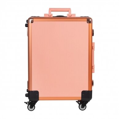Profesionalus kosmetikos lagaminas T-27 ROSE GOLD 2 Profesionalus kosmetikos lagaminas T-27 ROSE GOLD 2
