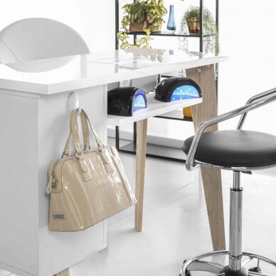 Profesionalus manikiūro stalas su įmontuotu dulkių ištraukėju COMFORTABLE 4 Profesionalus manikiūro stalas su įmontuotu dulkių ištraukėju COMFORTABLE 4