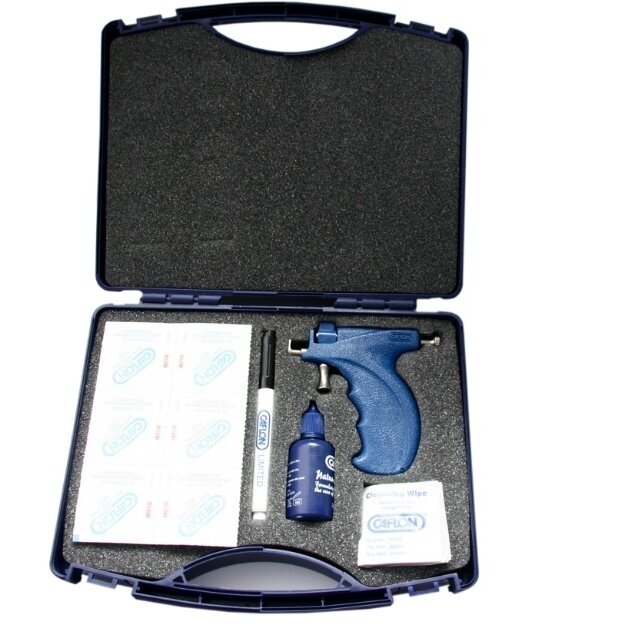 Profesionalus auskarų vėrimo prietaisas Caflon System BLU 1 Profesionalus auskarų vėrimo prietaisas Caflon System BLU 1