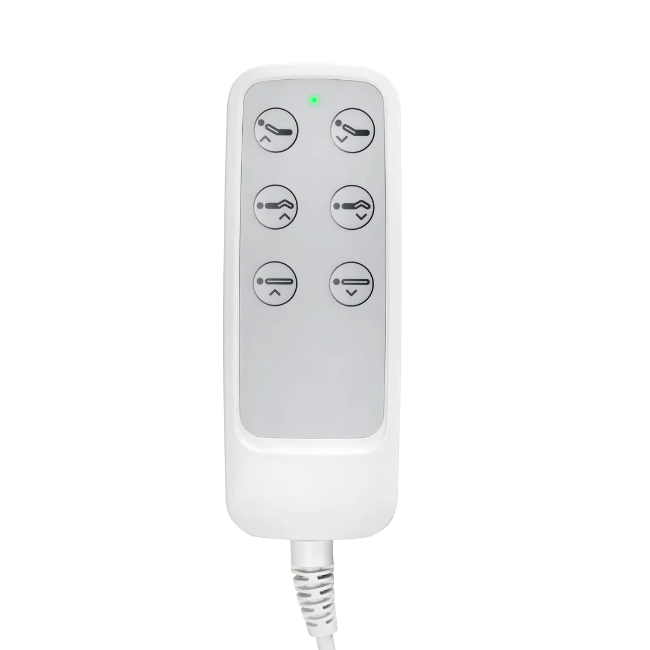Profesionali elektrinė kosmetologinė kėdė-gultas SILLON BASIC, baltos spalvos (3 varikliai) 11 Profesionali elektrinė kosmetologinė kėdė-gultas SILLON BASIC, baltos spalvos (3 varikliai) 11