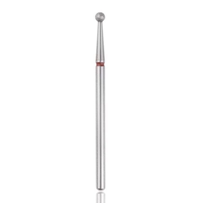 Profesionalus deimantinis frezos antgalis BALL RED 2,5