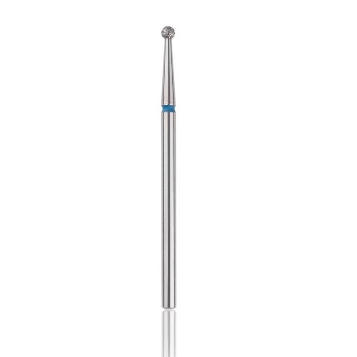 Profesionalus deimantinis frezos antgalis BALL BLUE 2,1 mm Profesionalus deimantinis frezos antgalis BALL BLUE 2,1 mm