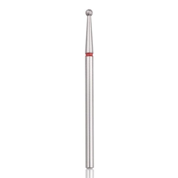Profesionalus deimantinis frezos antgalis BALL RED 2,1 Profesionalus deimantinis frezos antgalis BALL RED 2,1