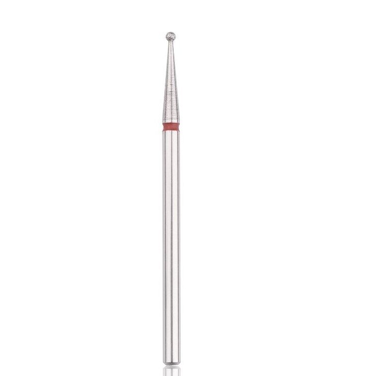 Profesionalus deimantinis frezos antgalis BALL RED 1,4